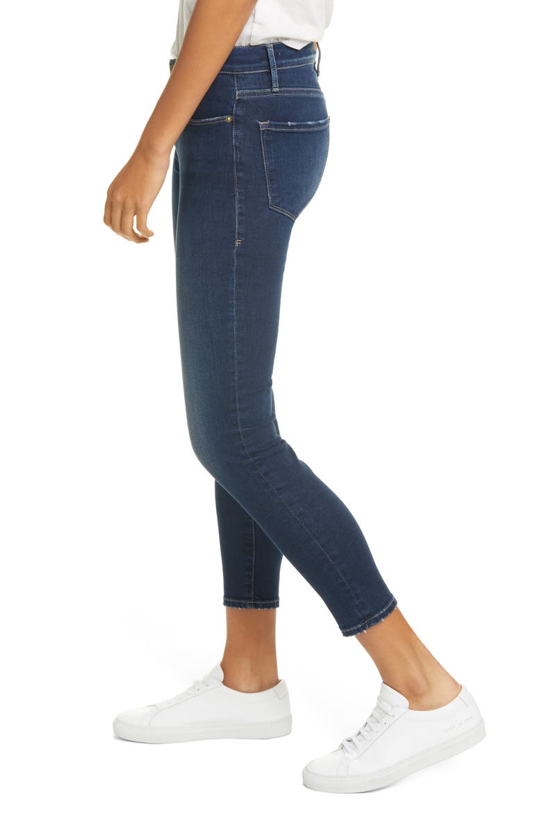 Le Skinny de Jeanne Crop Skinny Jeans, Alternate, color, BONN