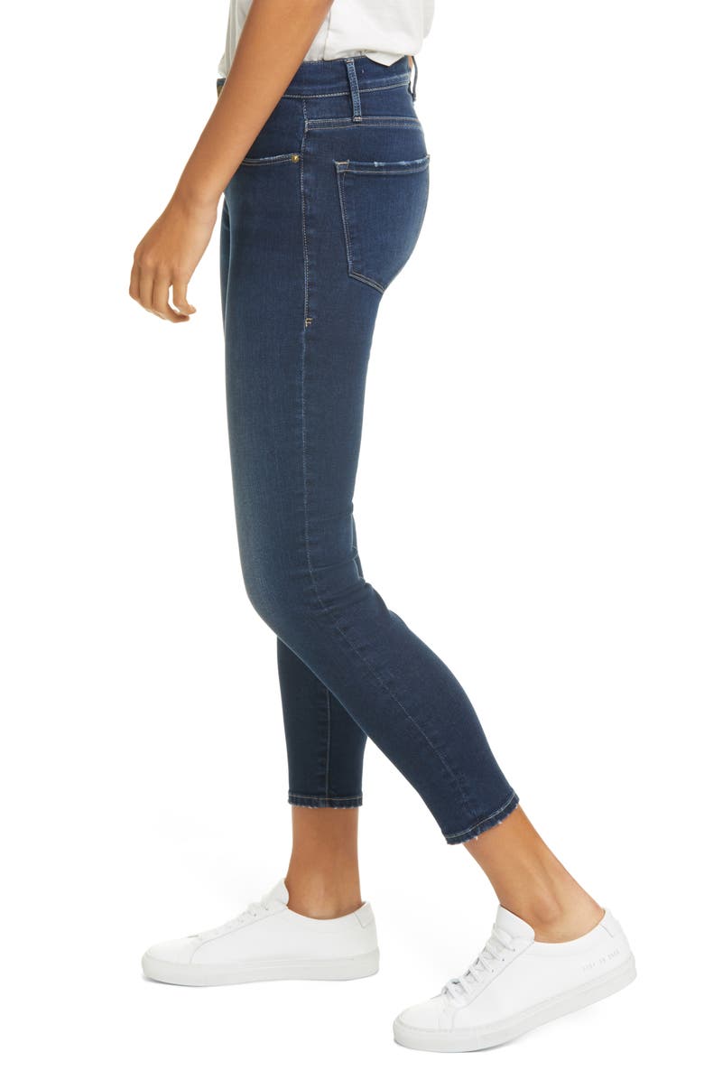 FRAME Le Skinny de Jeanne Crop Skinny Jeans, Alternate, color, 