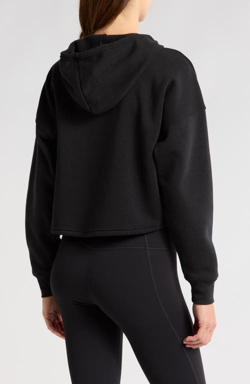 Threads 4 Thought Venetia Crop Hoodie In Black