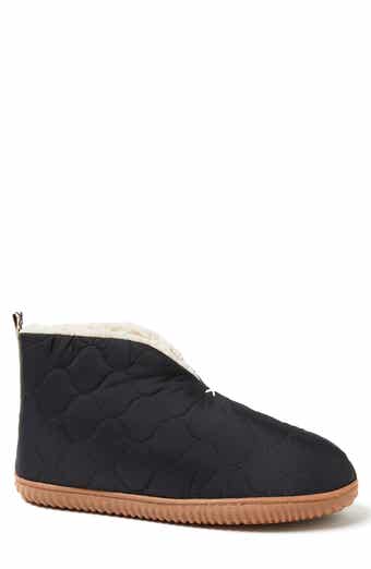 DEARFOAMS Warm Up Faux Shearling Bootie