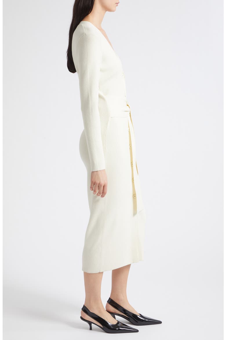 Lara Long Sleeve Cardigan Dress, Alternate, color, IVORY
