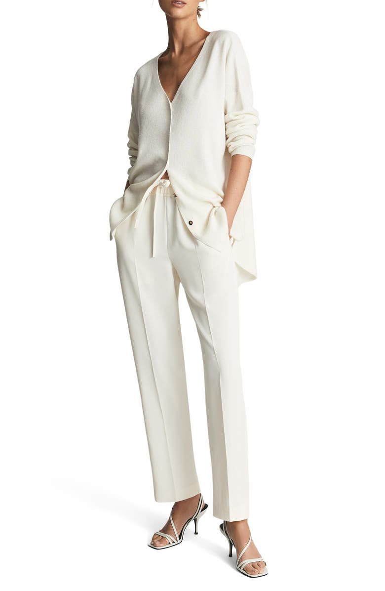 Reiss Hailey Drawstring Trousers, Alternate, color,