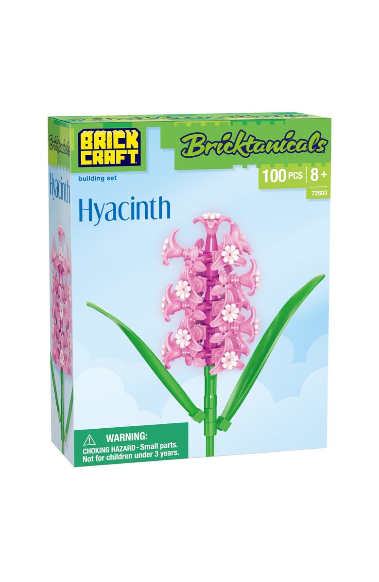 Brickcraft Bricktanicals Hyacinth Building Set, Alternate, color, Pink