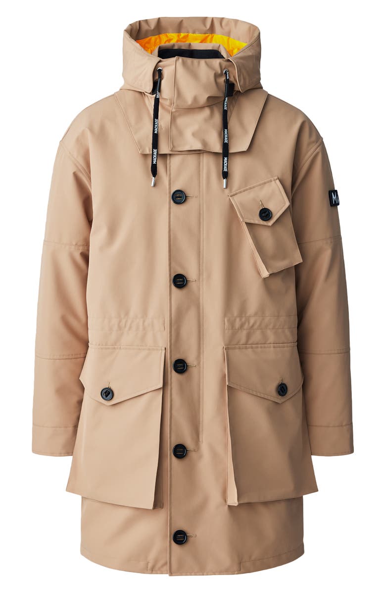 Mackage Harlem Water Repellent Down Coat, Alternate, color, 