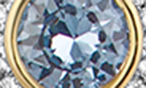 Cz By Kenneth Jay Lane Two-tone Round Cubic Zirconia Halo Pendant Necklace In Metallic
