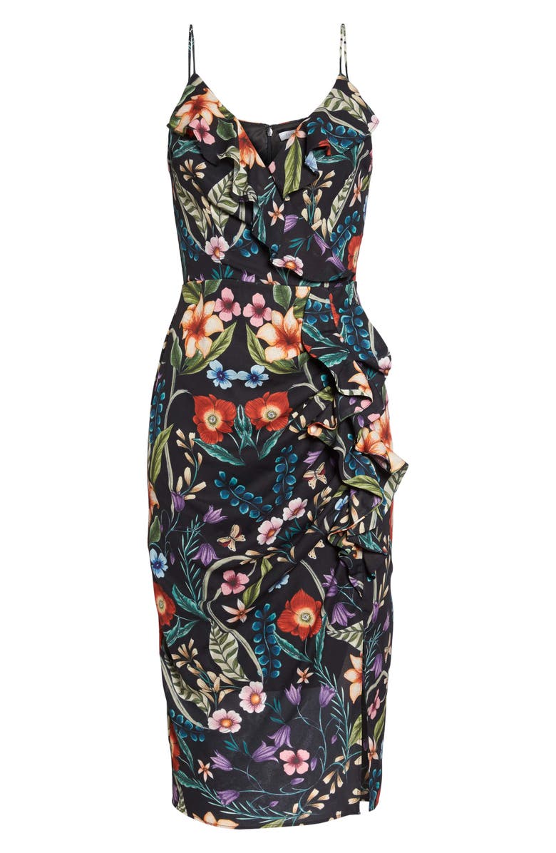 Cooper St Gardenia Ruffle Dress, Alternate, color, 