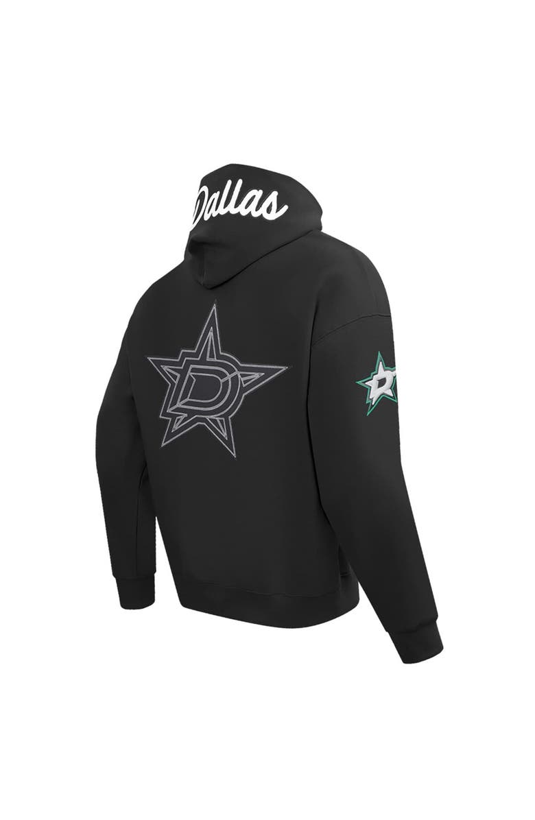 PRO STANDARD Men's Pro Standard Black Dallas Stars Paint the City Pullover Hoodie, Alternate, color, Black
