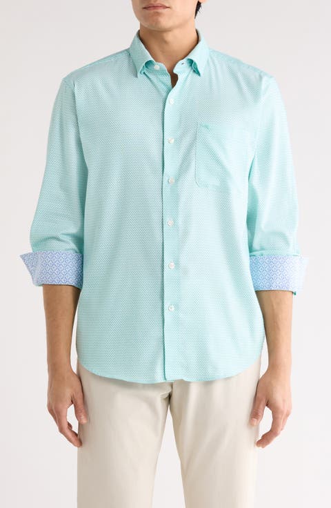 Sarasota Stretch Ventura Coast IslandZone® Button-Up Shirt