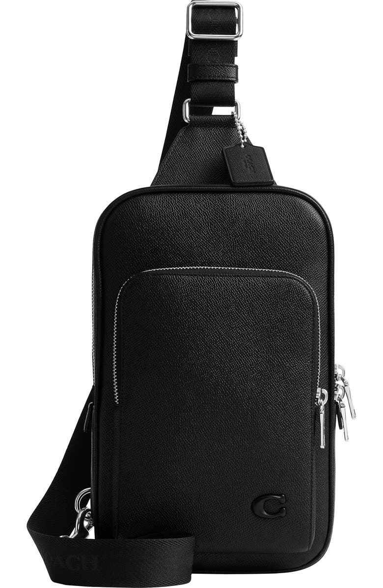 COACH Felix Leather Sling Bag, Main, color,