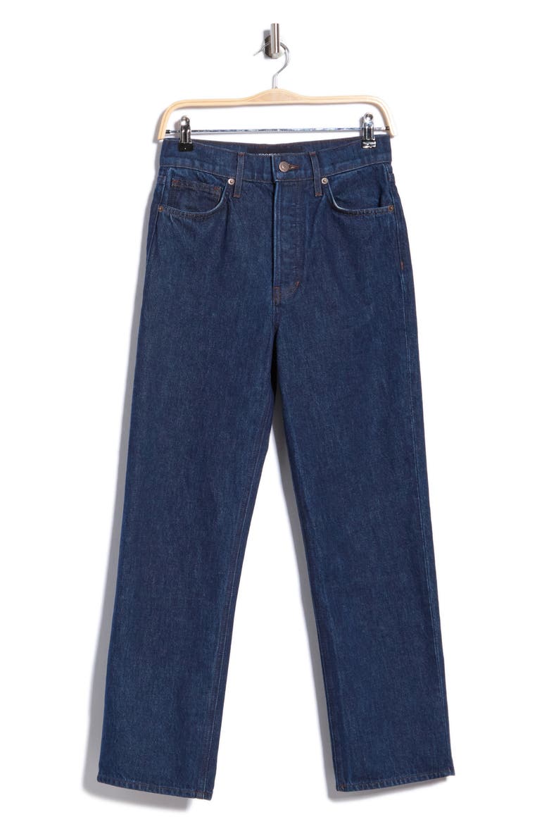 Daniela High Waist Ankle Straight Leg Jeans, Main, color, FIGURE EIGHT