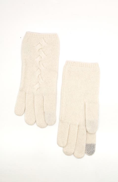 Cashmere tech gloves