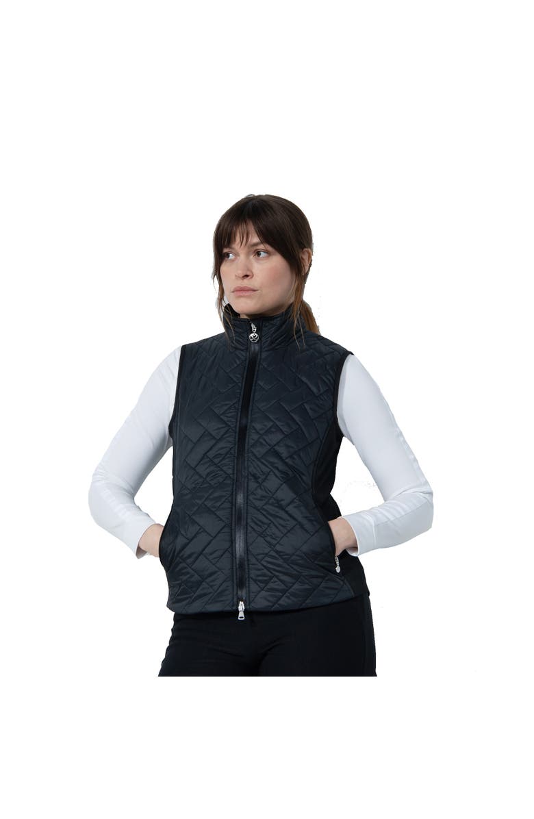 Daily Sports Bonnie Padded Womens Golf Vest, Main, color, Black