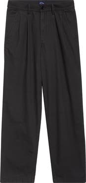 Noah Double Pleat Cotton Pants