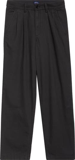 Noah Double Pleat Cotton Pants | Nordstrom Noah Double Pleat Cotton Pants | Nordstrom