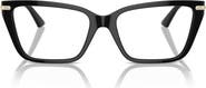 Jimmy Choo 55mm Cat Eye Optical Glasses