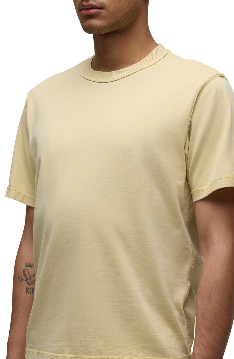 Hudson Jeans Heavyweight Cotton T-Shirt, Alternate, color, Citron