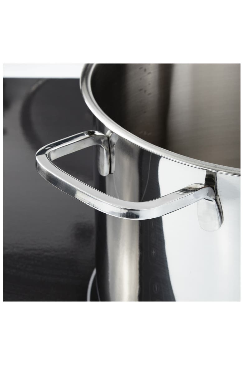 DiNA Helix 3.2-Quart Stockpot, Alternate, color, SILVER