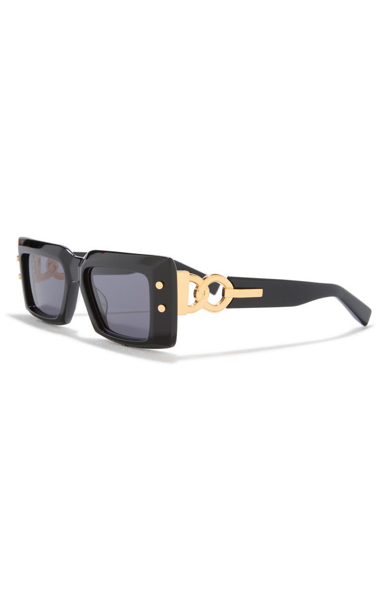 Balmain 53mm Square Sunglasses, Alternate, color,