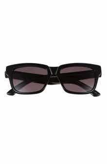 55mm Polarized Square Sunglasses