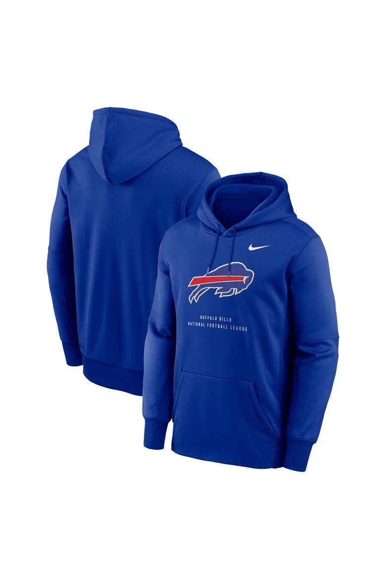 Men's Nike Royal Buffalo Bills Toss Sweep Therma-FIT Hoodie, Main, color, Royal