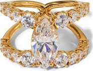 Nadri Everleigh Cubic Zirconia Open Ring