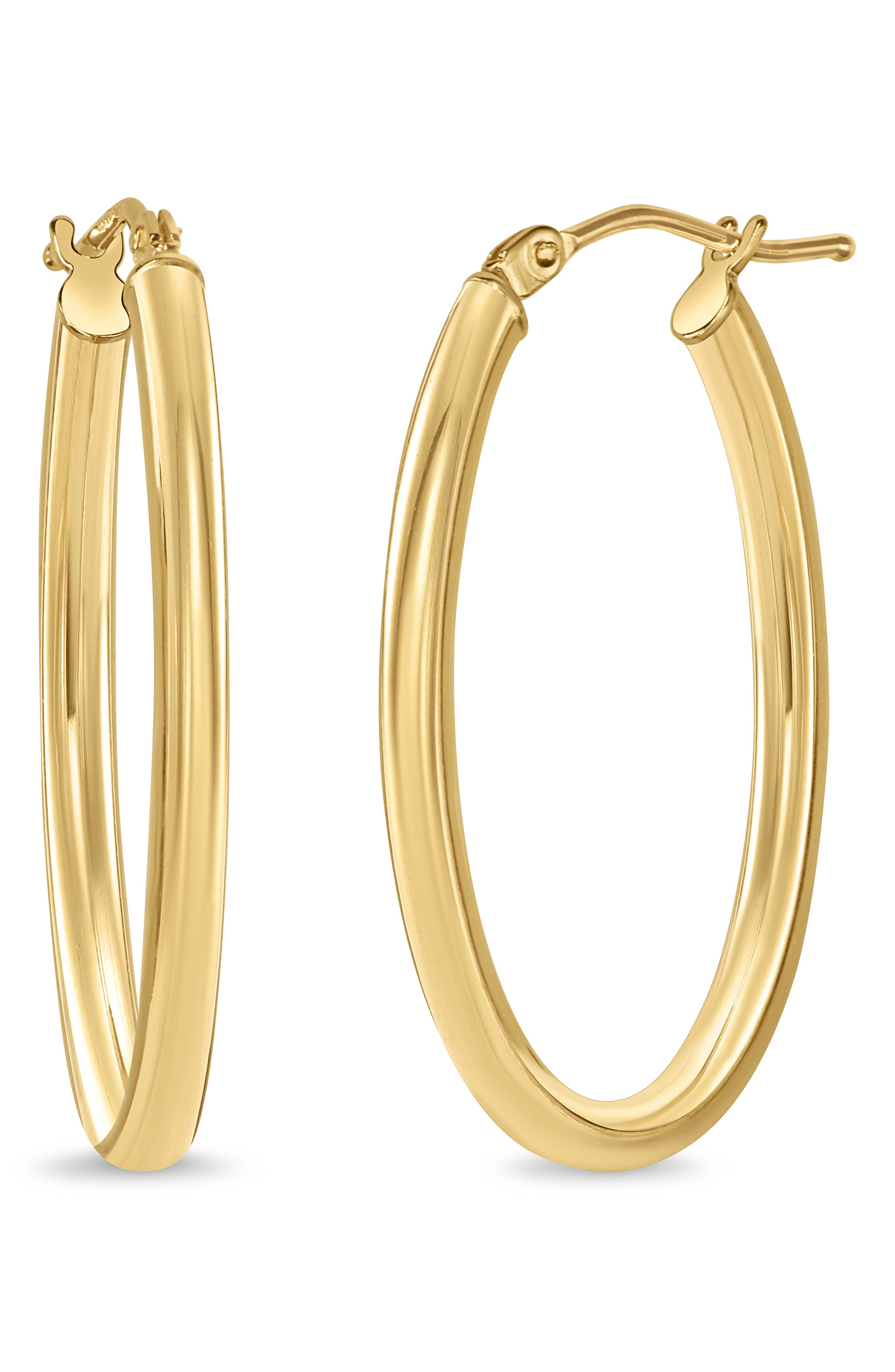 14k Gold Hoop Earrings