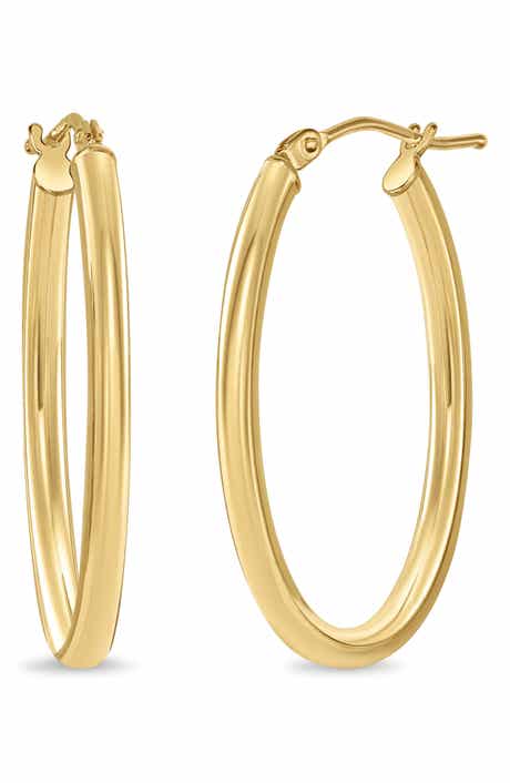 14k Gold Hoop Earrings