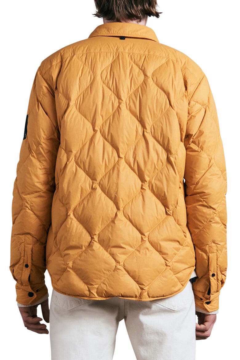ICONS Dane Quilted Shirt Jacket, Alternate, color, YELLOW