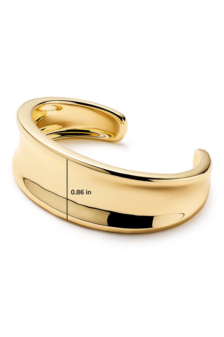 Wade Cuff Bracelet, Alternate, color, GOLD