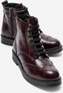 Forever & Always Shoes Nelvy Leather Boot