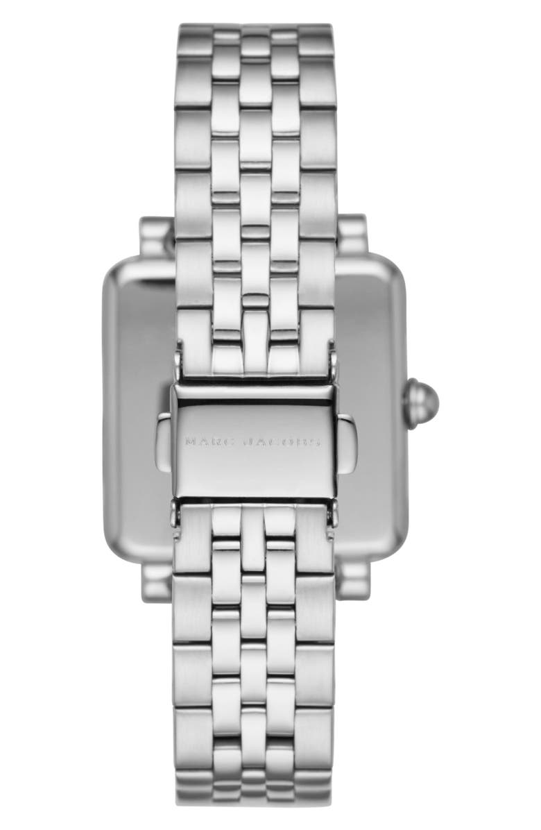 Marc Jacobs Square Vic Bracelet Watch, 30mm, Alternate, color, 