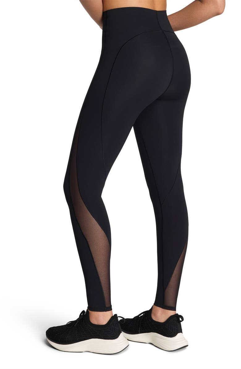 SPANX<sup>®</sup> CoreLuxe Meshery Full Length Leggings, Alternate, color, Very Black