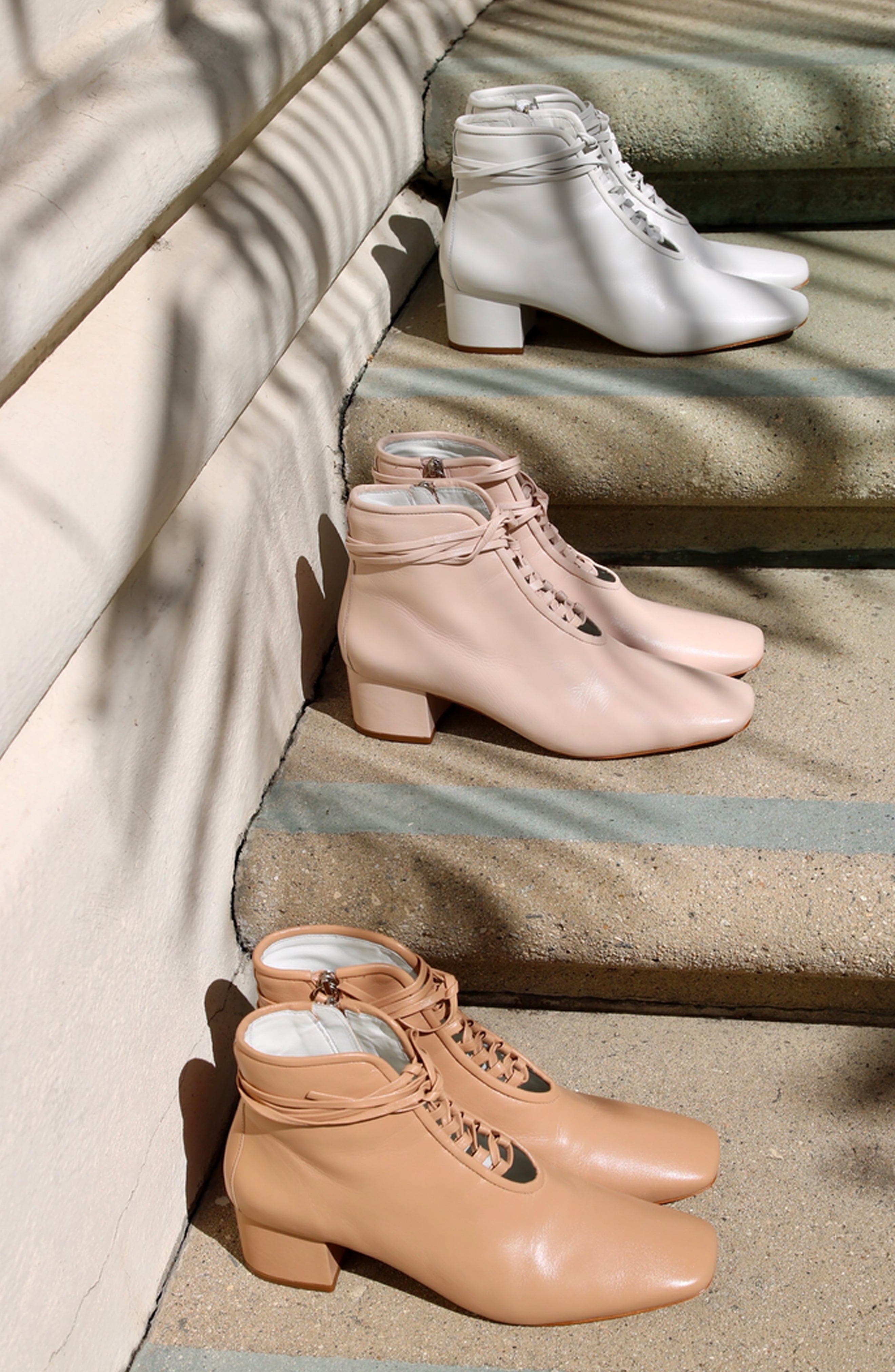 Cleo Boot, Alternate, color, White