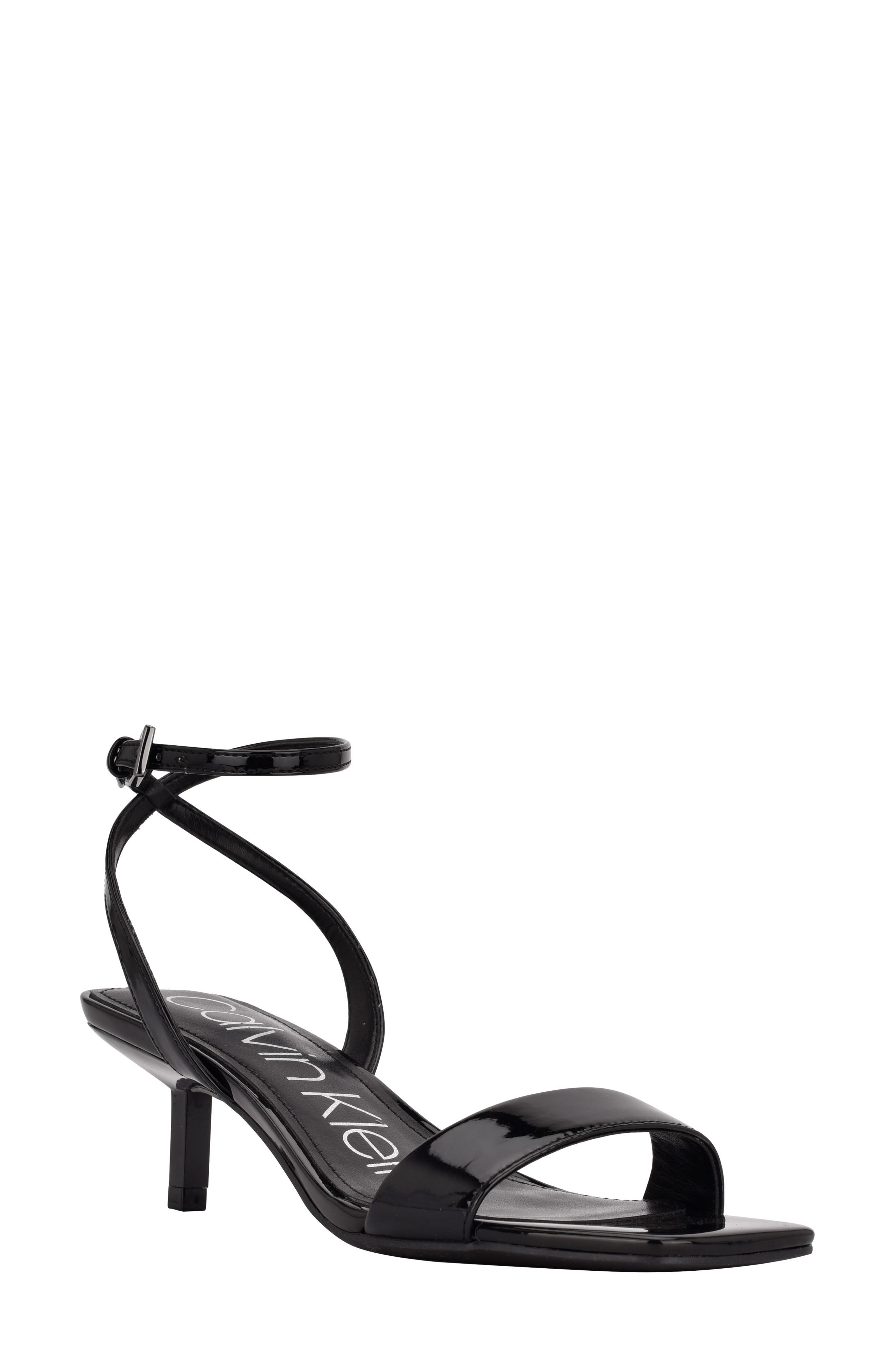 Calvin Klein Gerri Ankle Strap Sandal, Main, color, 