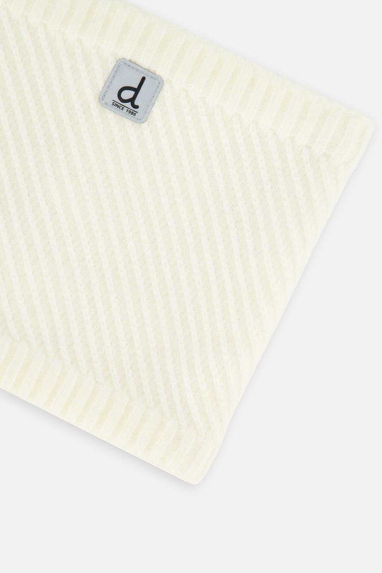 Winter Knit Fleece-Lined Stretch Neckwarmer, Alternate, color, Off-White