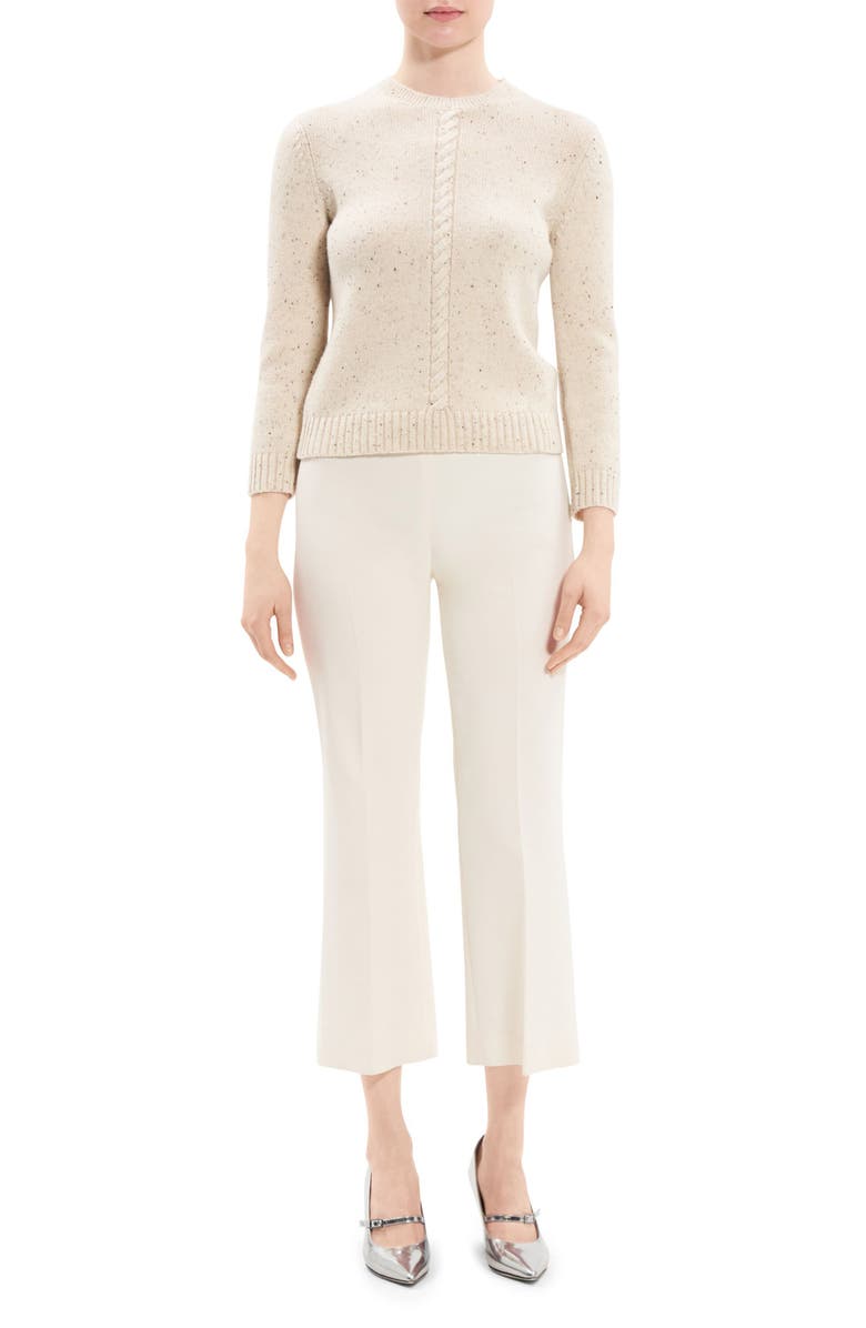 Theory Shrunken Wool & Cashmere Sweater, Alternate, color,