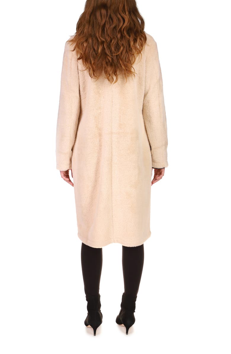 Sanctuary Juniper Longline Faux Fur Jacket, Alternate, color,