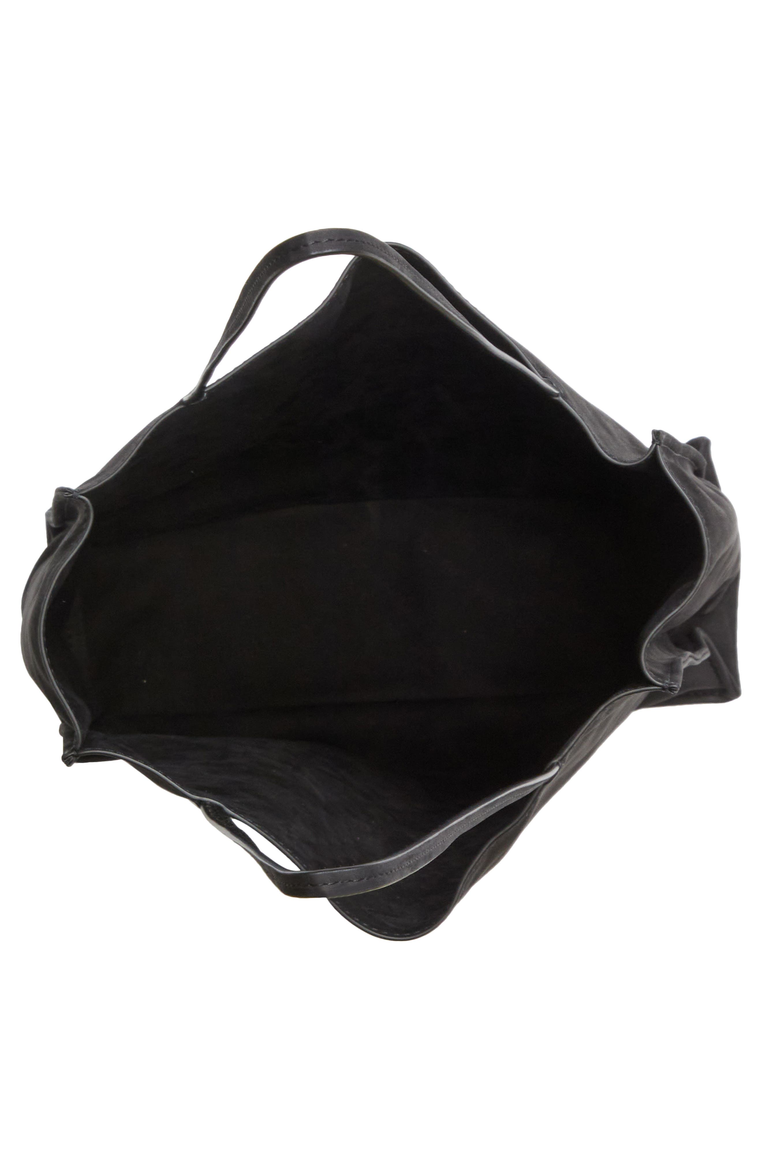 The Row To Go Leather Tote, Alternate, color, 