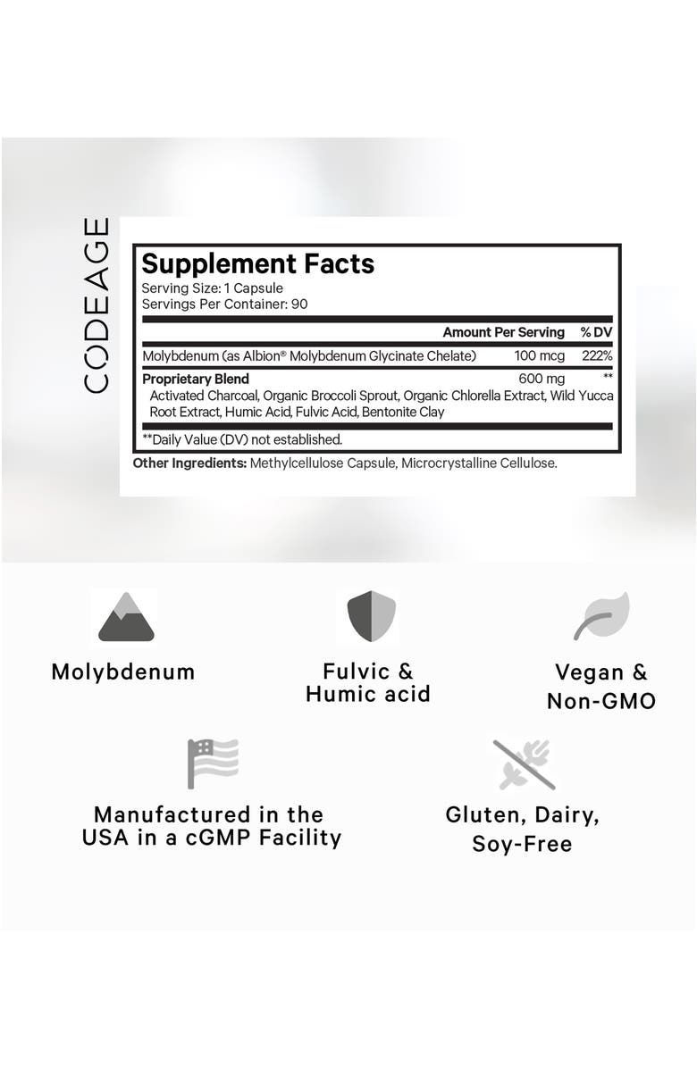 Codeage Full Spectrum Binder Supplement, Alternate, color, White