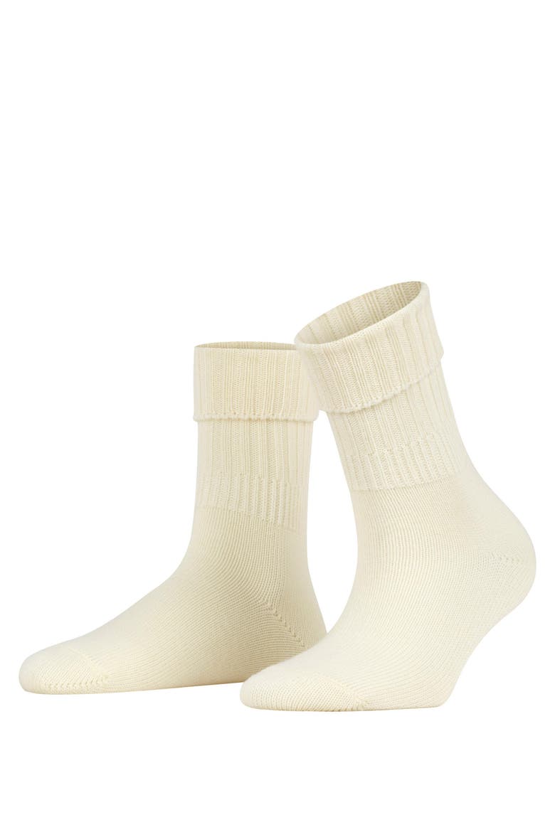 Striggings Rib Wool Boot Socks, Main, color, Woolwhite