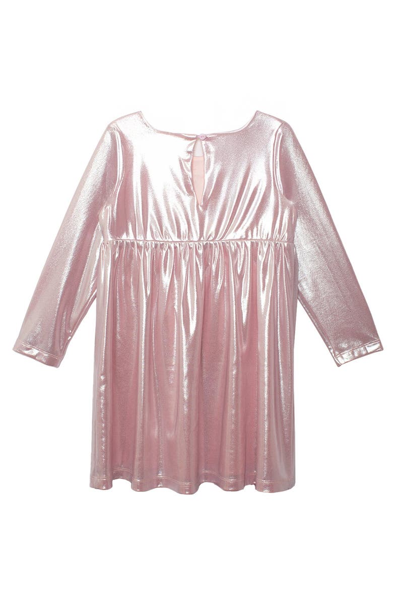 Isobella & Chloe Pink Stardust Dress, Alternate, color, Pink