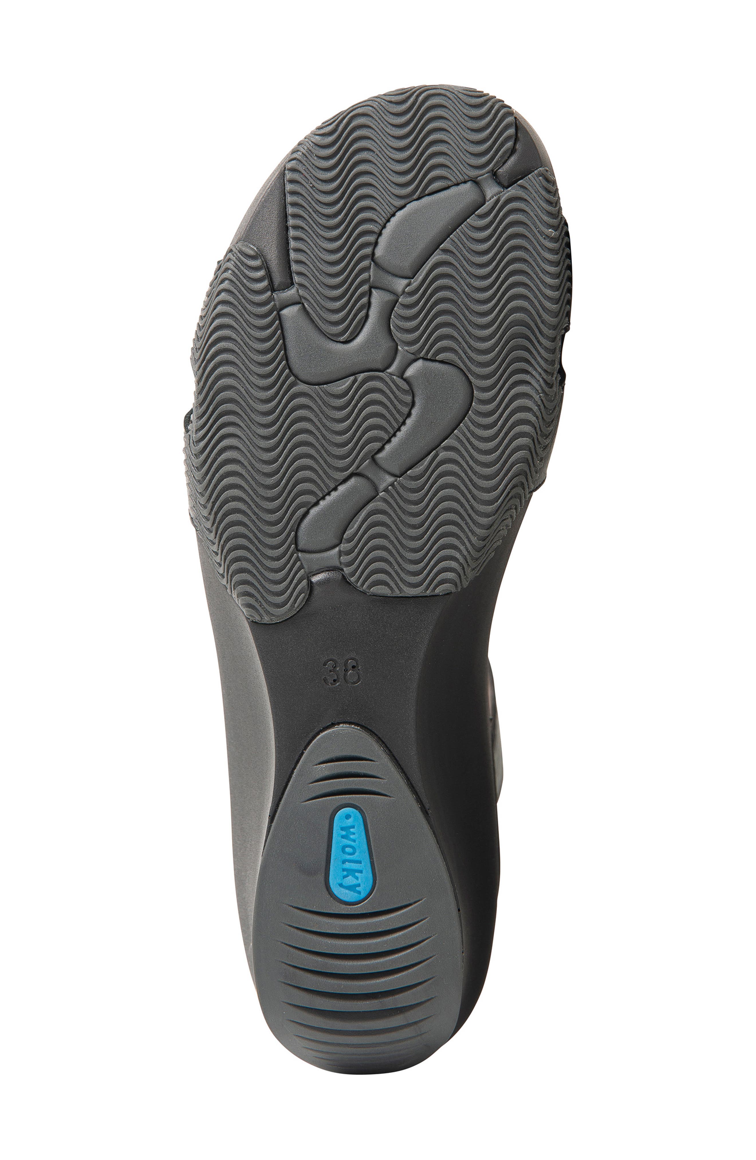 Wolky Eraza Ankle Strap Sandal, Alternate, color, Black