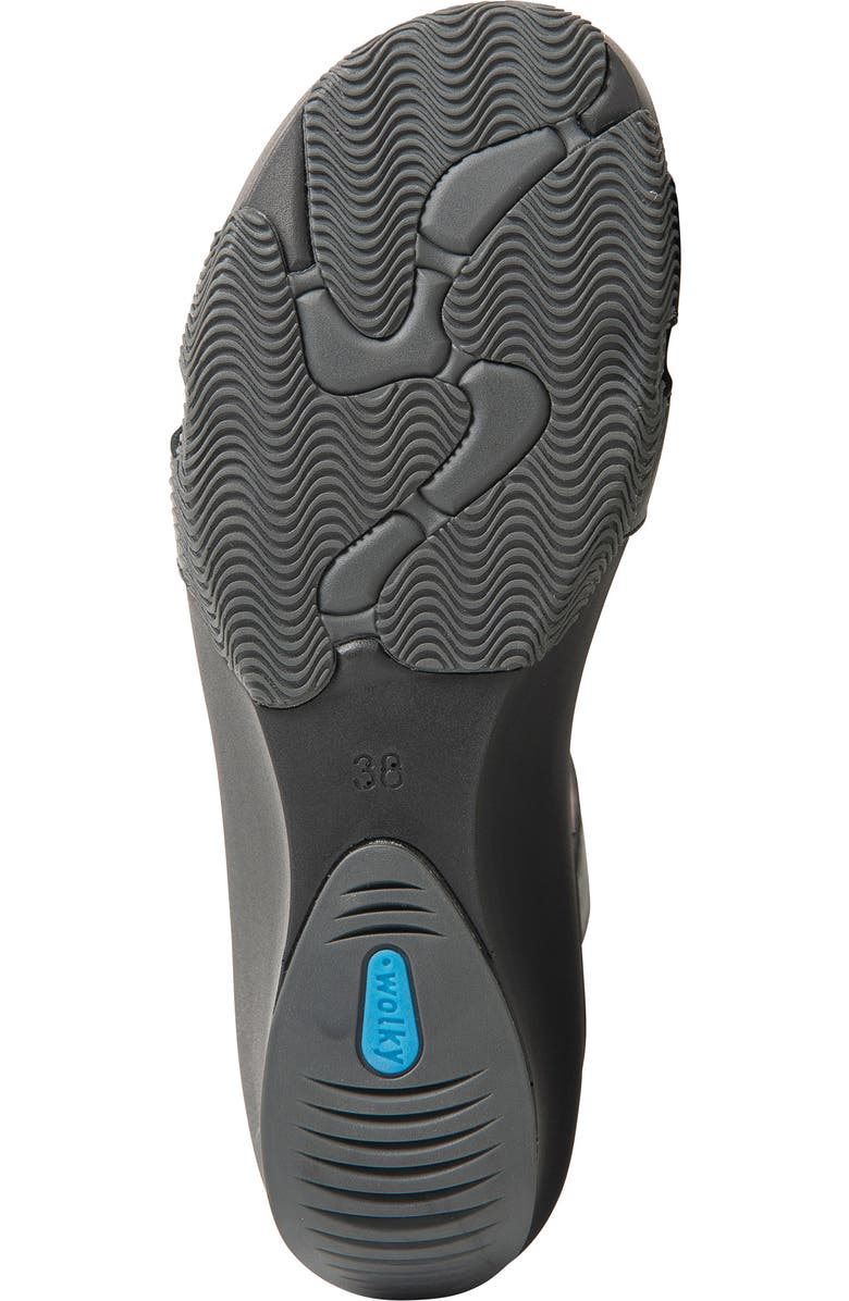 Wolky Eraza Ankle Strap Sandal, Alternate, color, Black