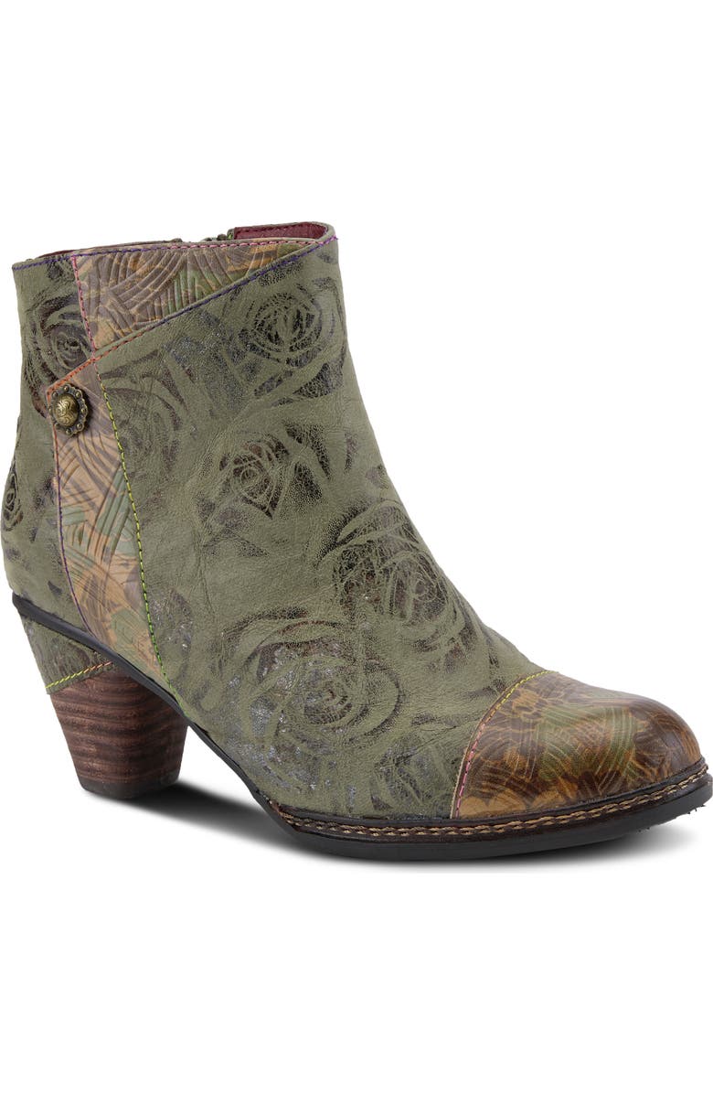 L'Artiste by Spring Step L'Artiste Waterlily Bootie, Main, color,