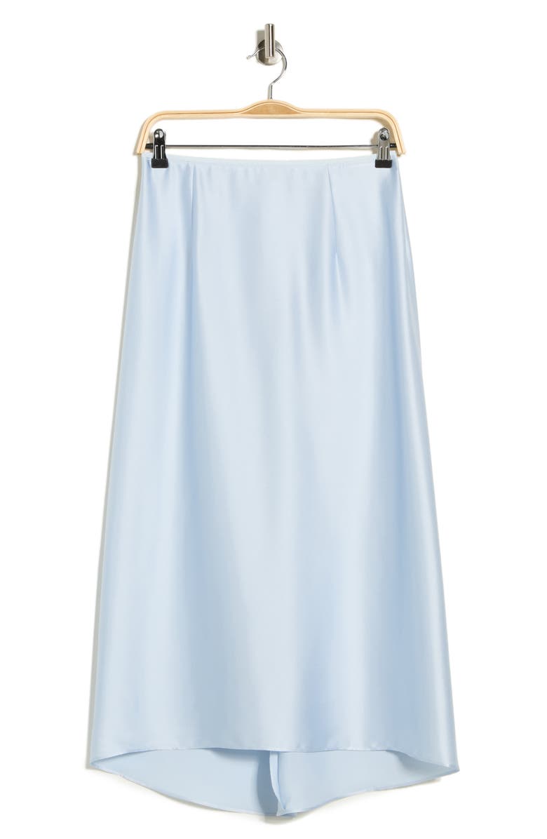 Vince Satin Slip Skirt, Alternate, color, Surf Mist
