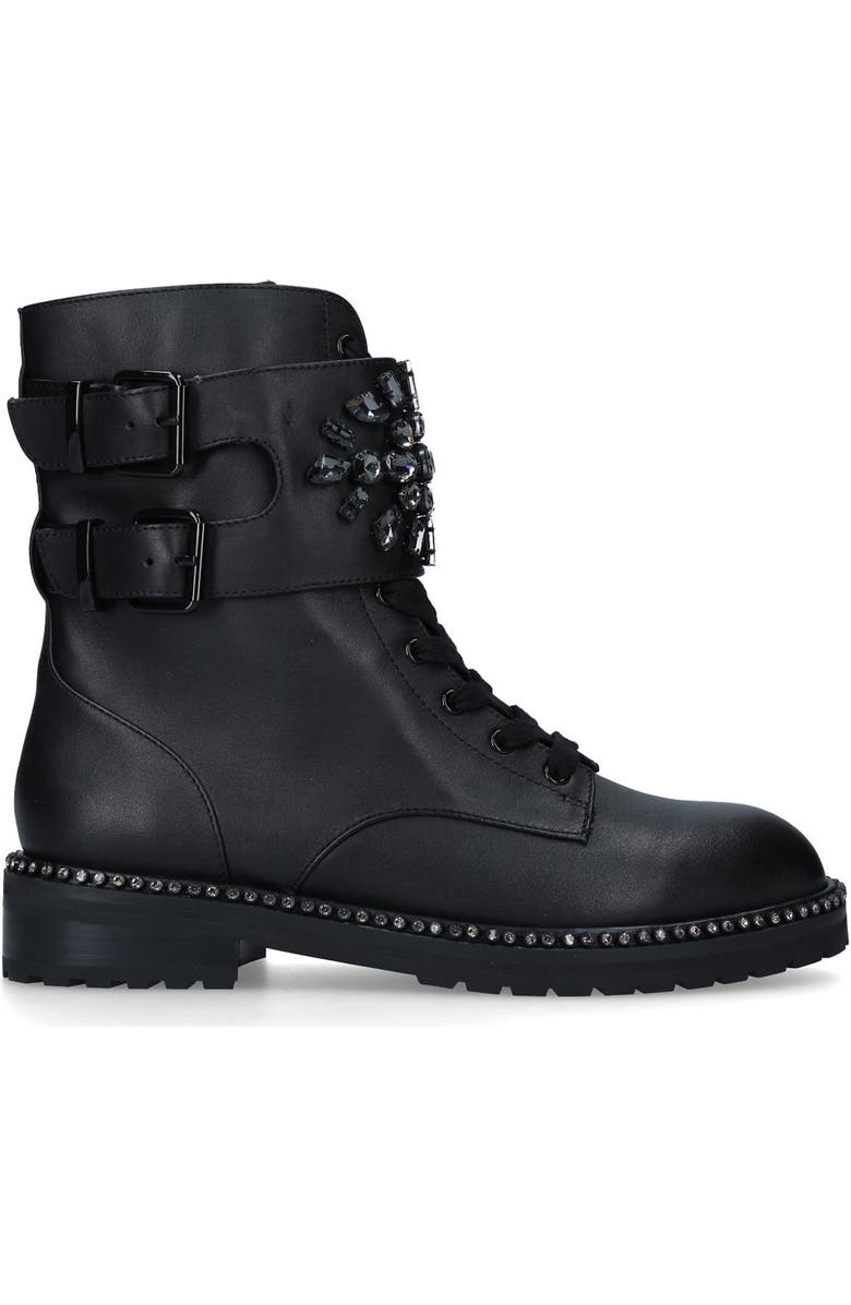 Kurt Geiger London Stoop Crystal Combat Boot, Alternate, color,