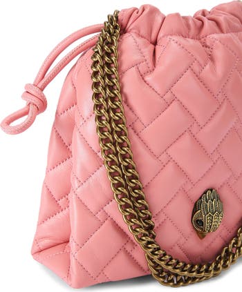 Small Kensington Drawstring Quilted Leather Shoulder Bag