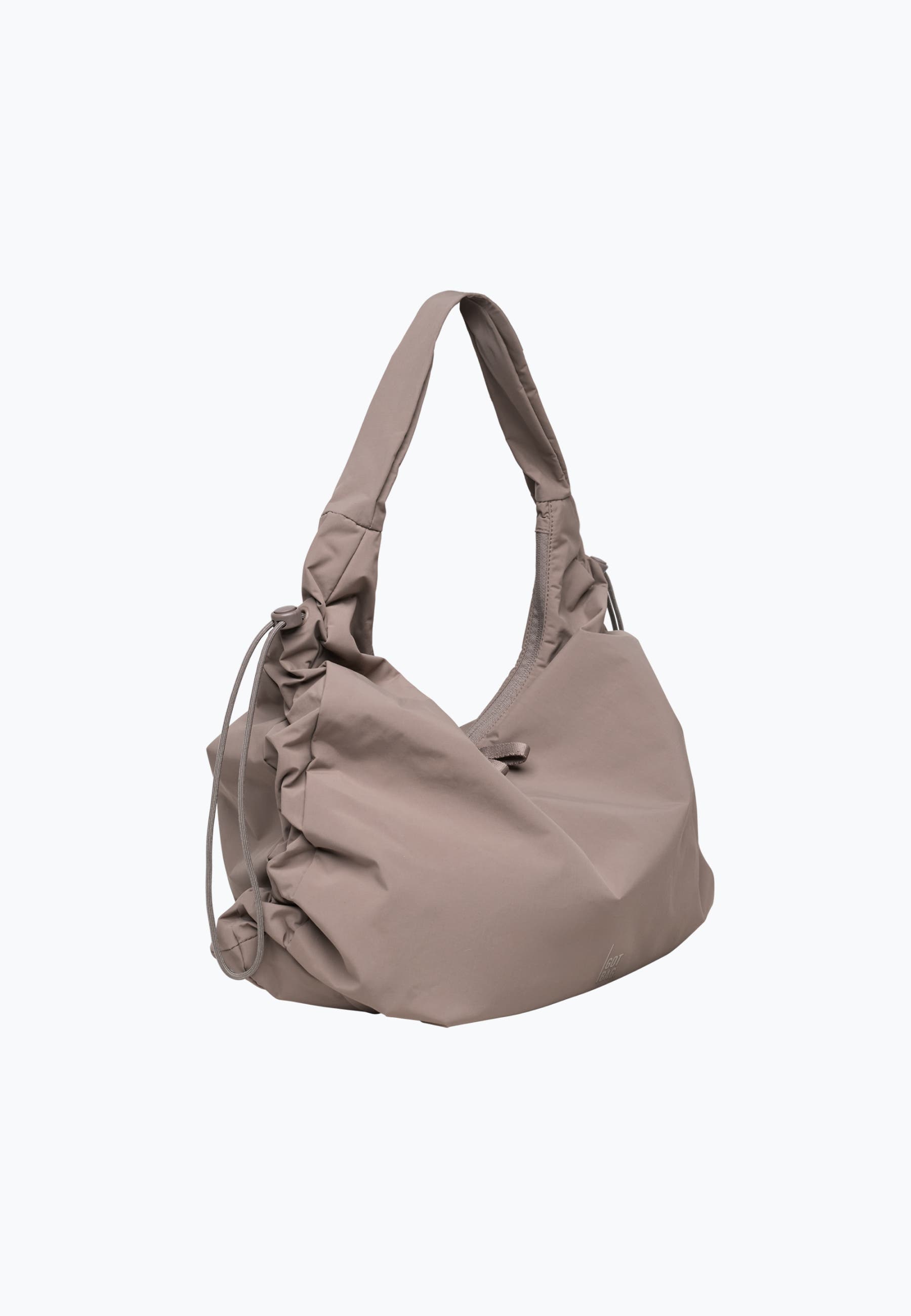 GOT BAG Mellow Bag Recycled Nylon Slouchy Hobo, Alternate, color, Oyster