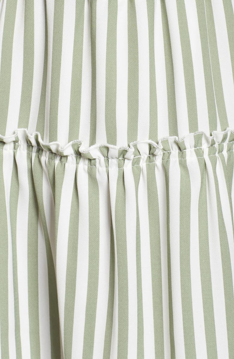 NSR Lauren Stripe Sleeveless Fit & Flare Dress, Alternate, color, 