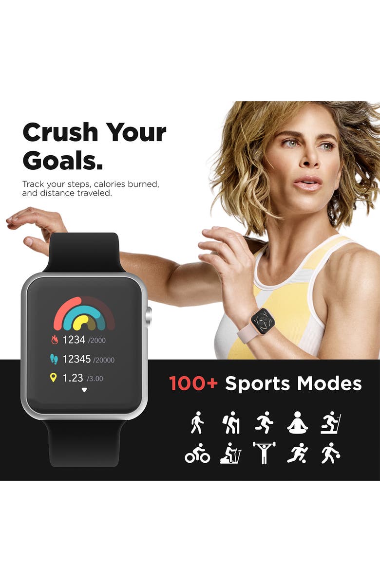 I TOUCH iTouch Air 4 Jillian Michaels Edition Smartwatch, 45mm x 22mm, Alternate, color,